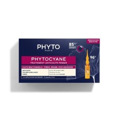 Phyto Phytocyane Kadınlar İçin Tepkisel Saç Dökülmesi Karşıtı Bakım 12 Ampul x 5 ml