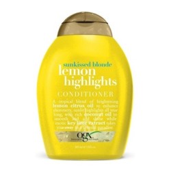 Organix Lemon Highlights Conditioner 385 ml Sarı Saçlar İçin Saç Bakım Kremi