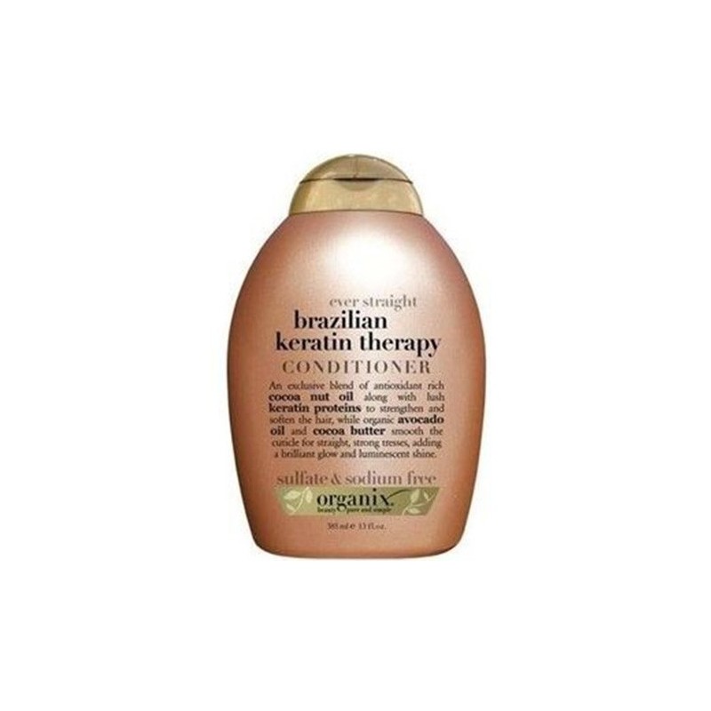 Organix Brazilian Keratin Therapy Conditioner 385 ml. - Brezilya Keratin Bakım Kremi Organix Brazilian Keratin Therapy Conditioner 385 ml. - Brezilya Keratin Bakım Kremi