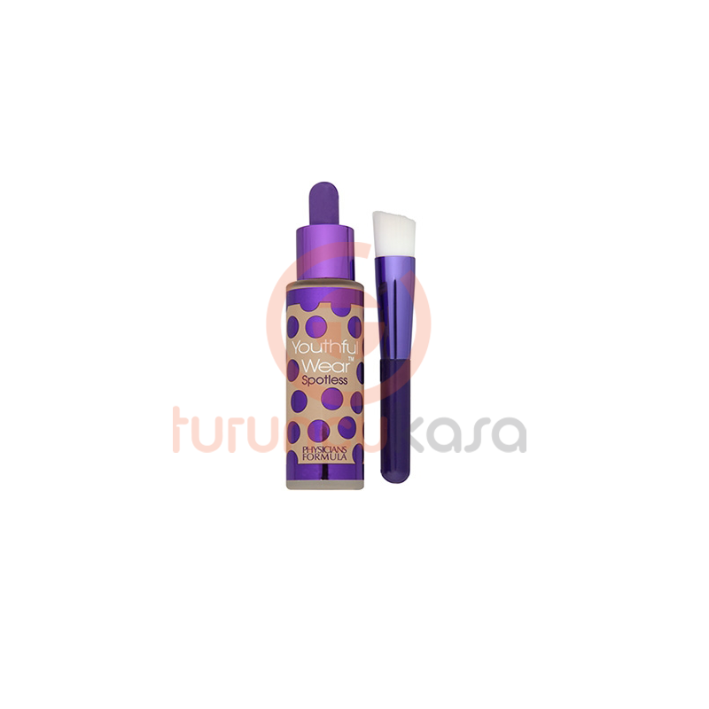 Physıcıans Formula Youthful Wear Spotless Foundation & Brush SPF 15 Light - Fırçalı Fondöten Physıcıans Formula Youthful Wear Spotless Foundation & Brush SPF 15 Light - Fırçalı Fondöten