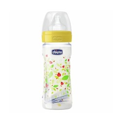 Chicco Wellbeıng PP Unisex Silikon Biberon 250 ml. 