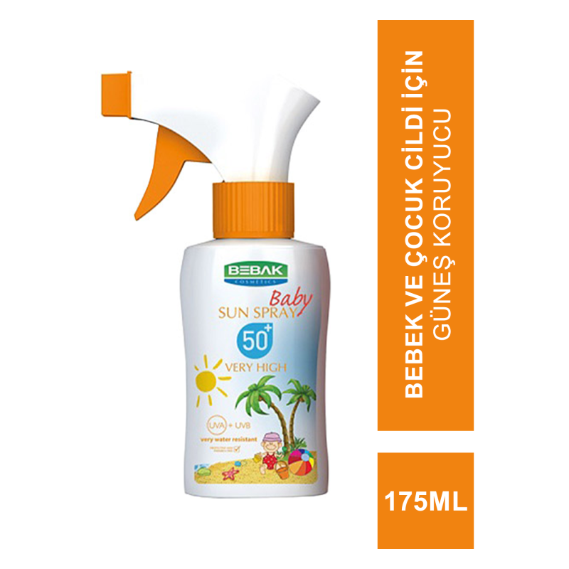 Bebak Baby Sun Spray 50+ 175 ml Bebak Baby Sun Spray 50+ 175 ml