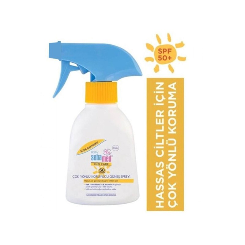 Sebamed Sun Baby SPF 50+ Güneş Spreyi 200 ml Sebamed Sun Baby SPF 50+ Güneş Spreyi 200 ml