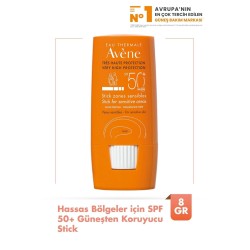 Avene Spf 50 Stick Zones Sensible Hassas Bölgeler İçin Güneş Koruyucu