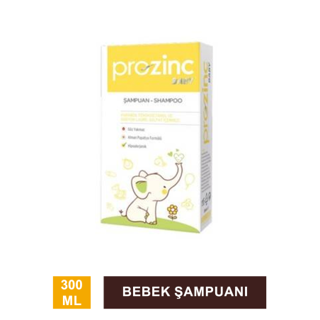 ProZinc Baby Bebek Şampuanı 300 ml