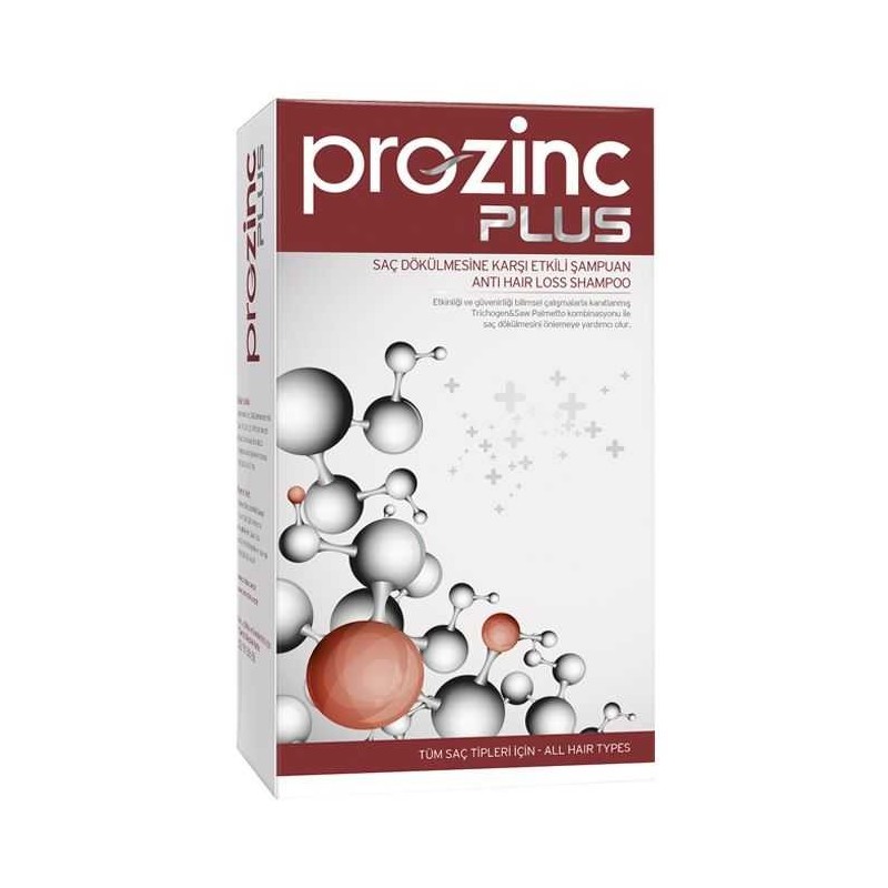 Prozinc Plus Saç Dökülmesine Karşı Etkili Şampuan 300ml Prozinc Plus Saç Dökülmesine Karşı Etkili Şampuan 300ml