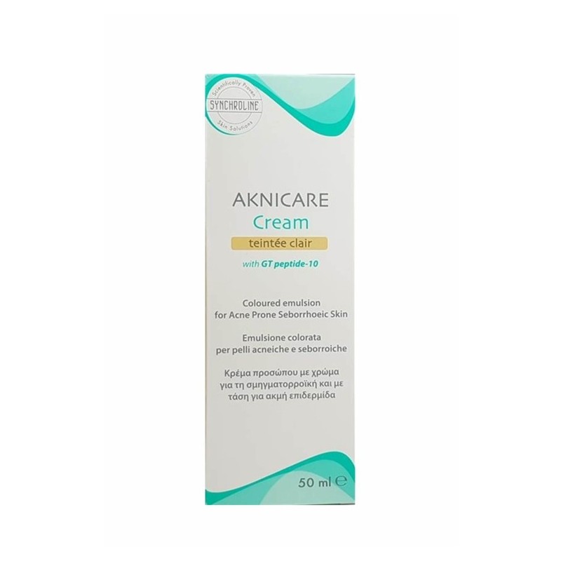 Aknicare Cream Teintee Clair Renkli 50 ml Aknicare Cream Teintee Clair Renkli 50 ml