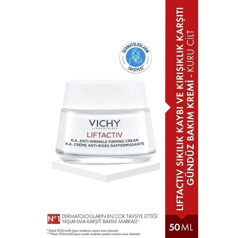Vichy Liftactiv Supreme Cream 50 ml - Kuru Ciltler İçin Kırışıklık Giderici ve Sıkılaştırıcı Krem Vichy Liftactiv Supreme Cream 50 ml - Kuru Ciltler İçin Kırışıklık Giderici ve Sıkılaştırıcı Krem