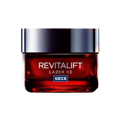 Loreal Revitalift Lazer X3 Yaşlanma Karşıtı Gece Bakım Kremi 50ml