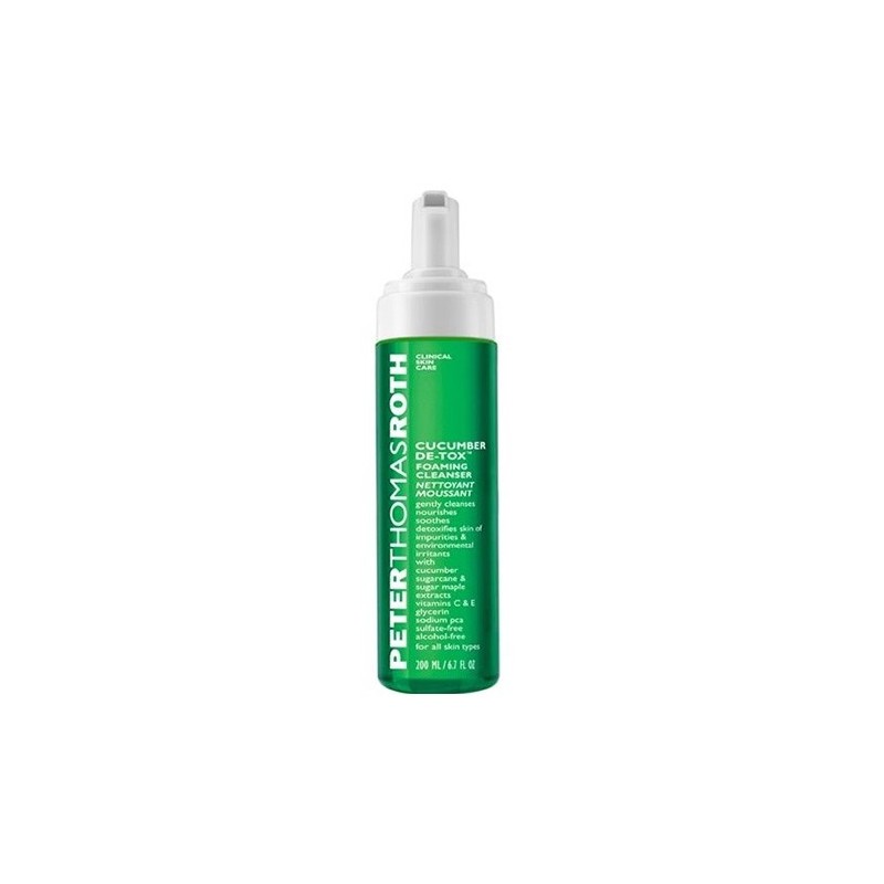 Peter Thomas Roth Cucumber De-tox Foaming Cleanser 200 ml Peter Thomas Roth Cucumber De-tox Foaming Cleanser 200 ml