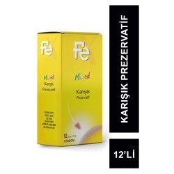 Fe Mixed Karışık 12'li Prezervatif
