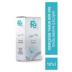 Fe Nano Thin En İnce Prezervatif 12'li