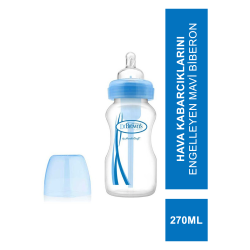 Dr. Brown's Options 91405 Geniş Ağızlı Biberon 270 ml Mavi