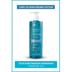 Ducray Keracnyl Foaming Gel Yüz ve Vücut Temizleme Jeli