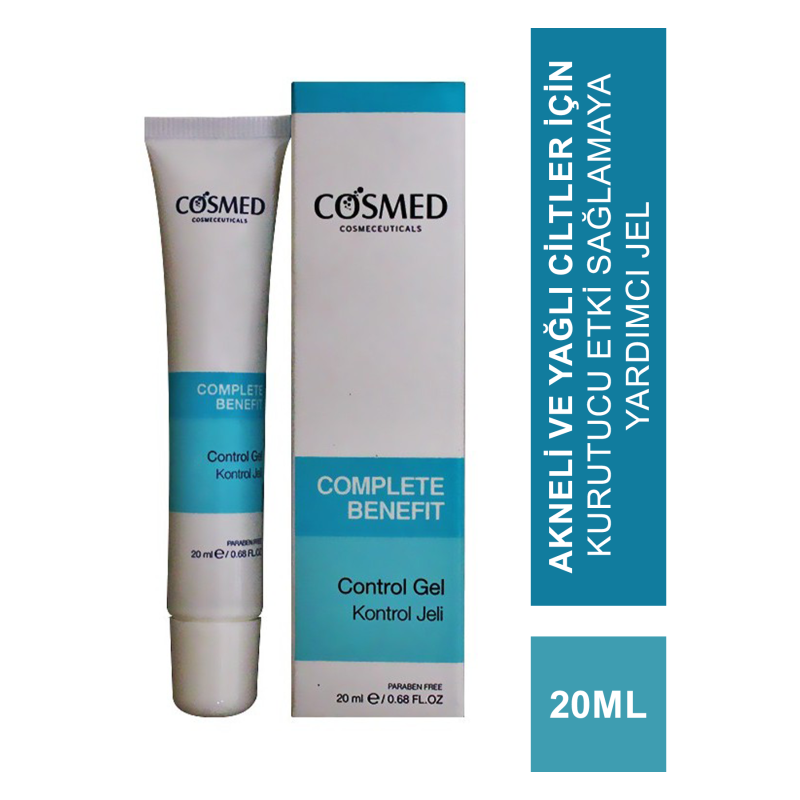 Cosmed Complete Benefit Akne Kontrol Jeli 20ml Cosmed Complete Benefit Akne Kontrol Jeli 20ml
