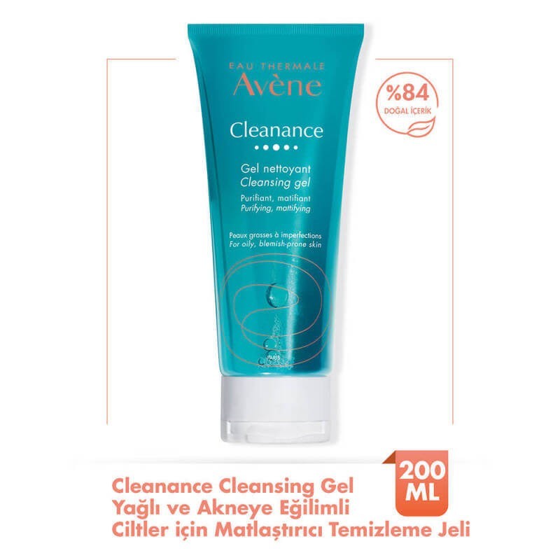 Outlet - Avene Cleanance Yağlı ve Akneye Eğilimli Ciltler için Matlaştırıcı Temizleme Jeli