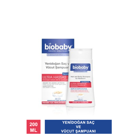 Biobaby Yenidoğan Saç ve Vücut Şampuanı 150 ml
