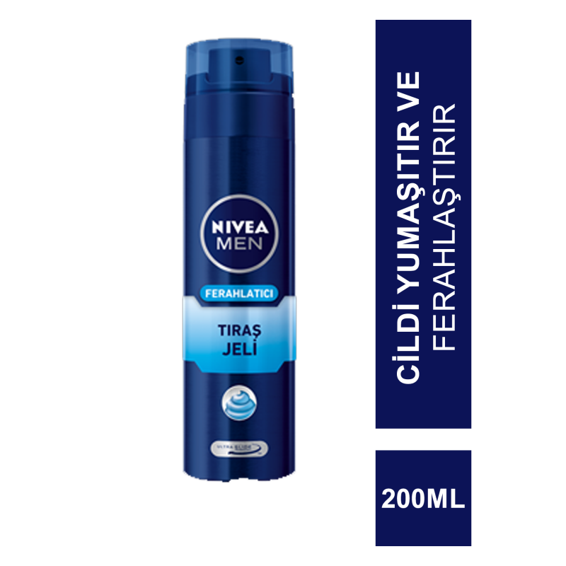 Nivea For Men Ferahlatıcı Tıraş Jeli 200 ml Nivea For Men Ferahlatıcı Tıraş Jeli 200 ml