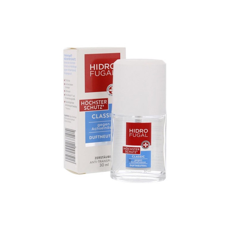 Hidro Fugal Classic Anti-Transpirant Spray 30ml Hidro Fugal Classic Anti-Transpirant Spray 30ml