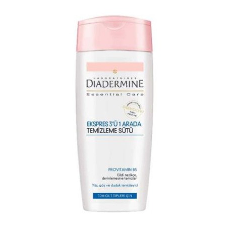 Diadermine Ekspres 3 'ü 1 Arada Temizleme Sütü 200ml