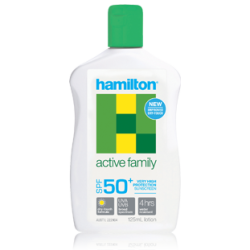 Hamilton Active Family Losyon SPF50+ 125ml