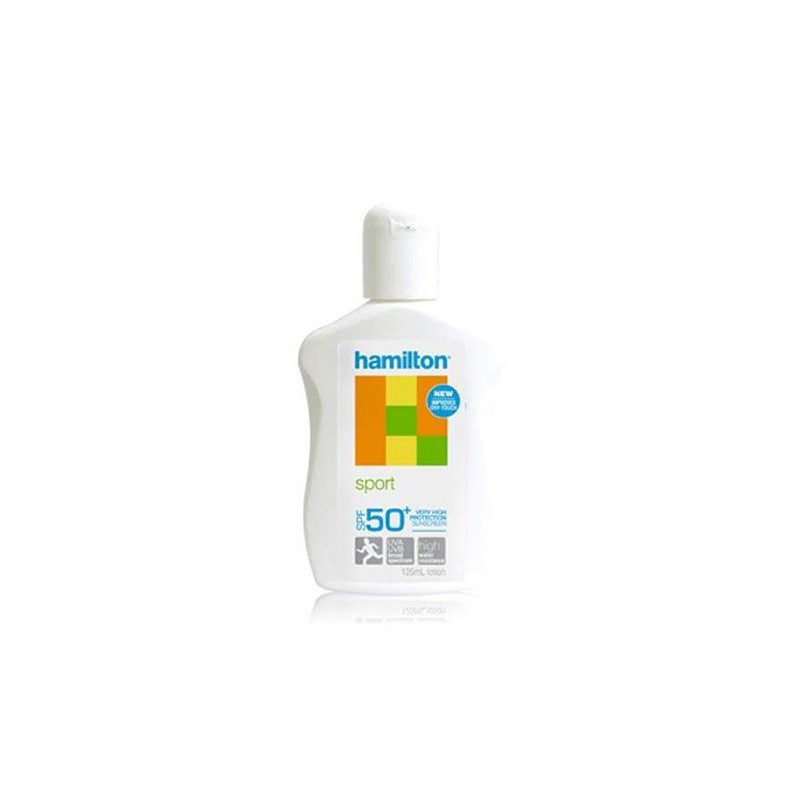 Hamilton SportblockLotion SPF50+ 125ml Hamilton SportblockLotion SPF50+ 125ml