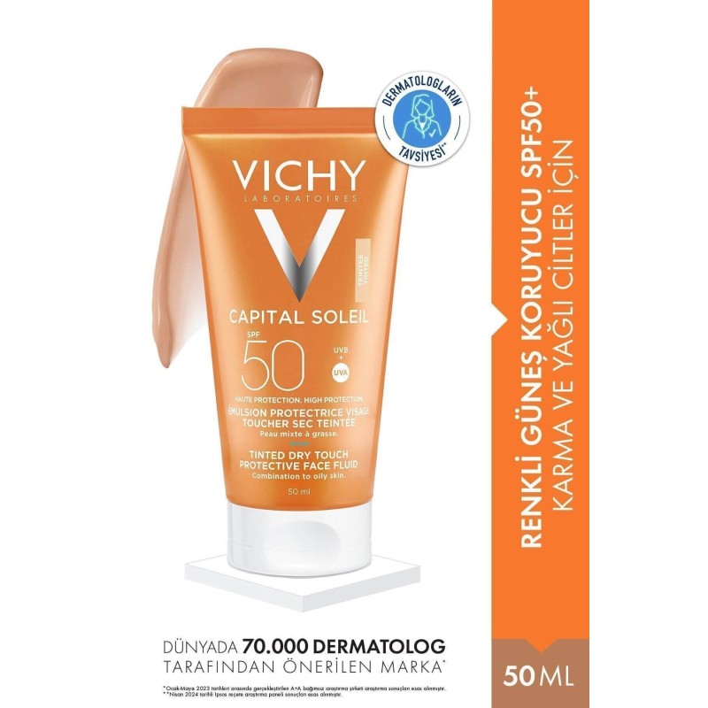 Vichy İdeall Soleil Spf 50+ BB Emulsion 50ml Vichy İdeall Soleil Spf 50+ BB Emulsion 50ml