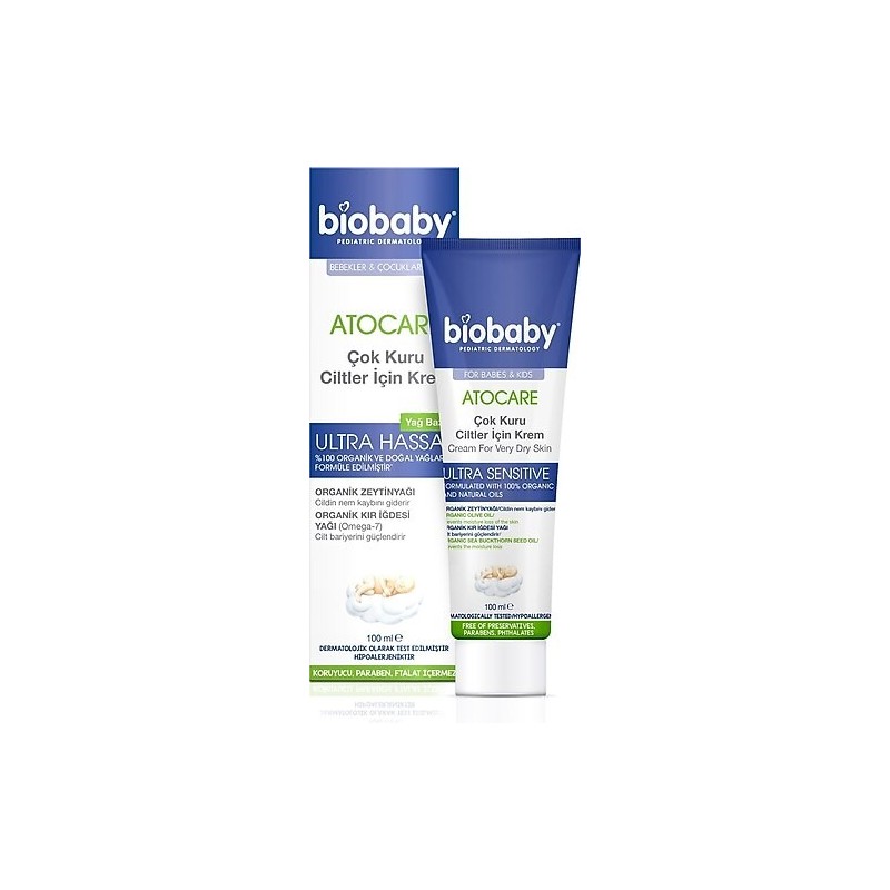 Biobaby Atopik Ciltler İçin Krem 100 ml