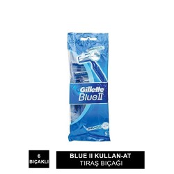 Gillette Blue II Kullan-At Tıraş Bıçağı 5'li