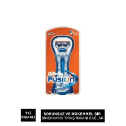 Gillette Fusion Tıraş Makinesi + 2 Yedek Bıçak