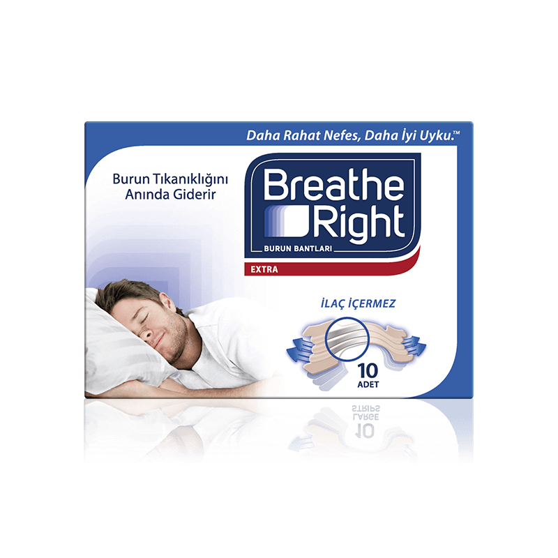 Breathe Right Extra Burun Bandı 10 Adet