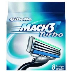 Gillette Mach3 Turbo Yedek Tıraş Bıçağı (8 LI paket)