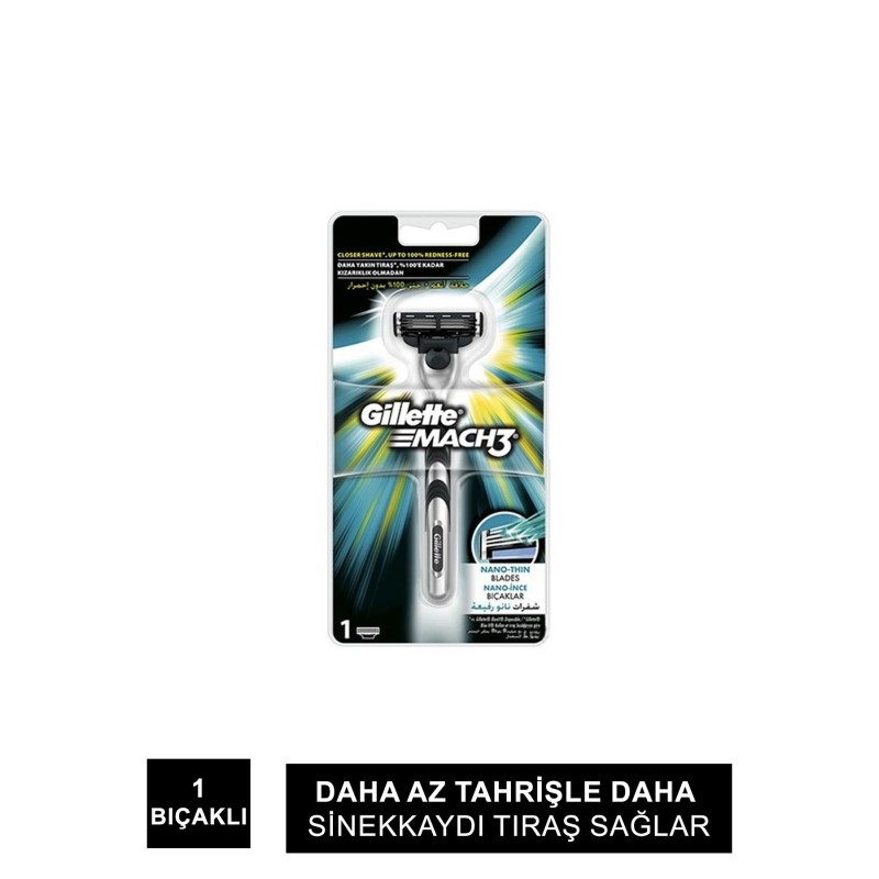 Gillette Mach3 Tıraş Makinası