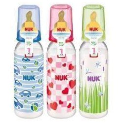 NUK Standart Kauçuk Emzikli PP Biberon (240 ml)