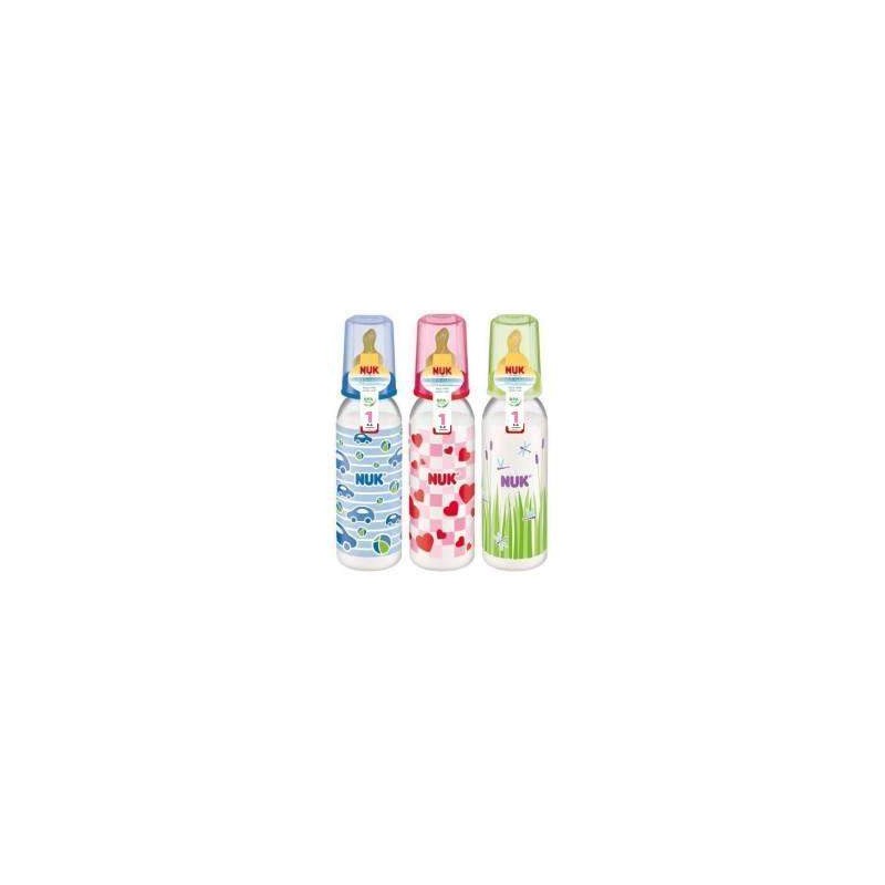 NUK Standart Kauçuk Emzikli PP Biberon (240 ml)