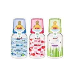 NUK Standart Kauçuk Emzikli PP Biberon (110 ml)