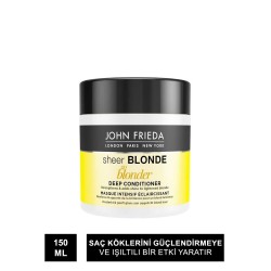John Frieda Sheer Blonde Go Blonder Lightening Conditioner Masque 150 ml Sarı Saçlara Özel Bakım Maskesi