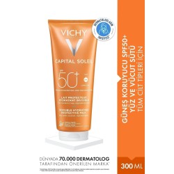 Vichy Capital Soleil Yüz ve Vücut Sütü SPF 50-300 ml