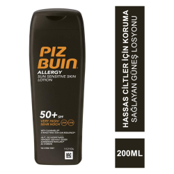 Piz Buin Alerji Hassas Ciltler için Güneş Losyonu SPF 50+ 200 ml