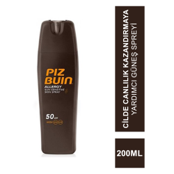 Piz Buin Alerji Hassas Ciltler için Güneş Spreyi SPF 50+ 200 ml