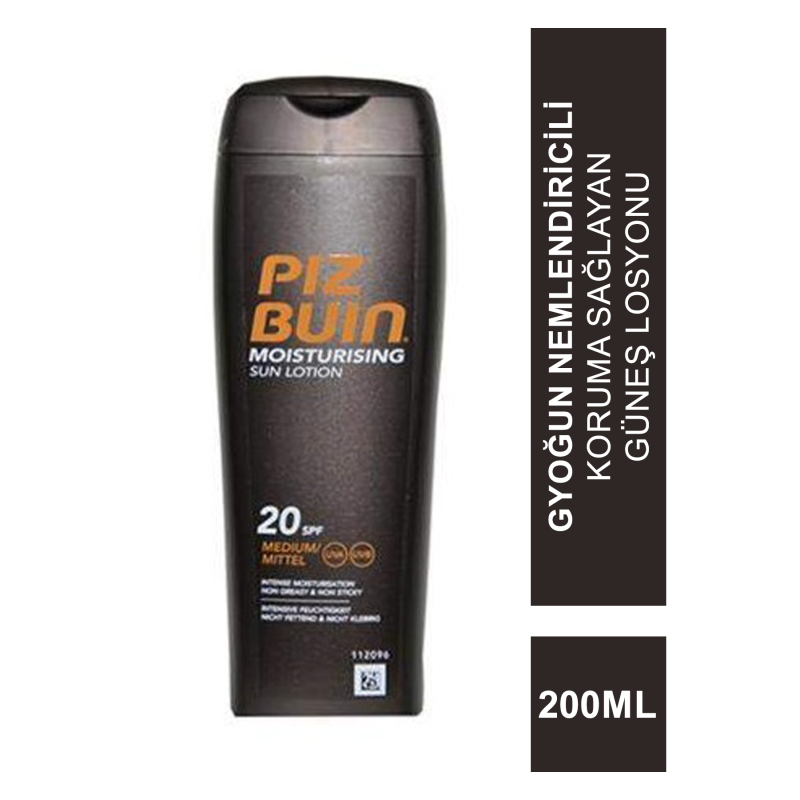Piz Buin Moisturising Nemlendirici Güneş Losyonu SPF 20 200 ml