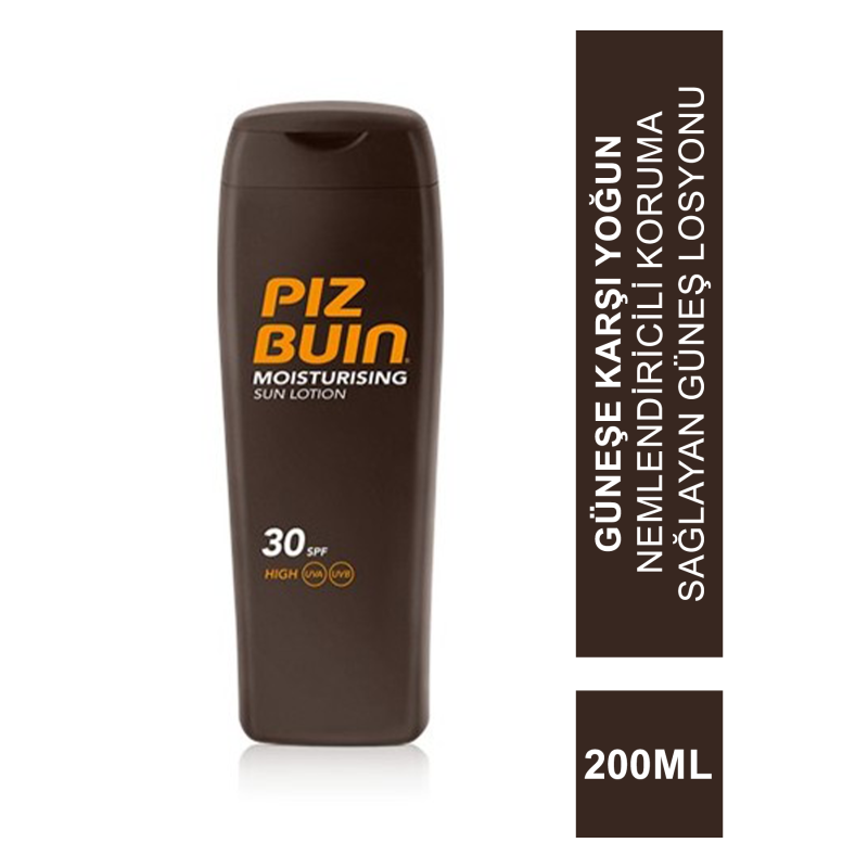 Piz Buin Moisturising Nemlendirici Güneş Losyonu SPF 30 200 ml Piz Buin Moisturising Nemlendirici Güneş Losyonu SPF 30 200 ml