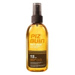 Piz Buin Transparan Islak Cilde Uygulanabilen Güneş Spreyi SPF 15 150 ml