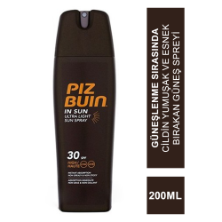 Piz Buin Ultra Hafif Güneş Spreyi SPF 30 200 ml