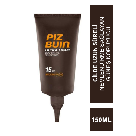 Piz Buin Ultra Hafif Akışkan Güneş Koruyucusu SPF 15 150 ml