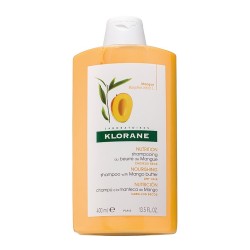 Klorane Mango Yağı İçeren Kuru, Boyalı ve Yıpranmış Saçlar İçin Bakım Şampuanı 400ml + 100 ml Klorane Mango HEDİYE