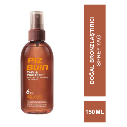 Piz Buin Bronzlaşma ve Koruma için Sprey Yağ SPF 6 150 ml