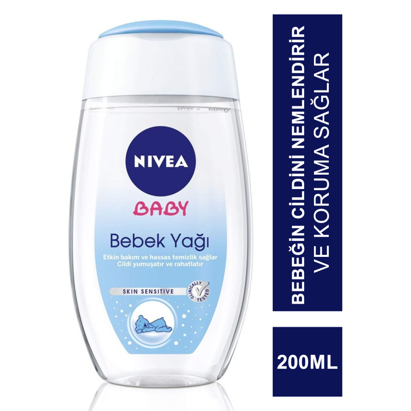Nivea Baby Bebek Yağı 200 ml Nivea Baby Bebek Yağı 200 ml