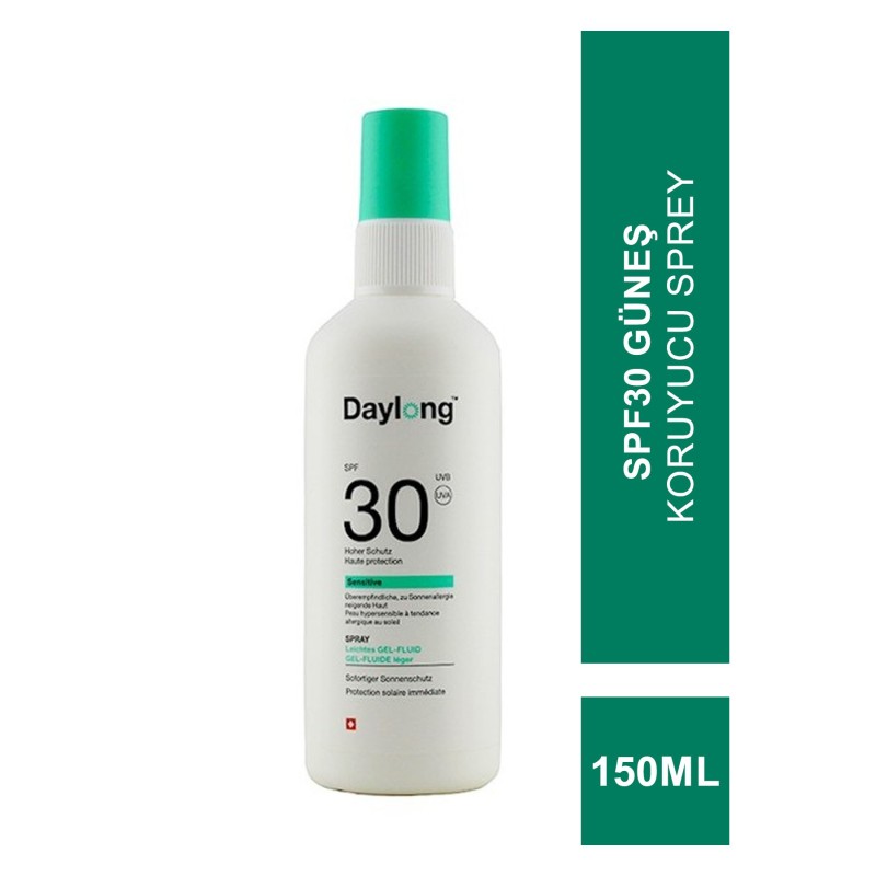Daylong Sensitive SPF30 Güneş Koruyucu Sprey 150ml