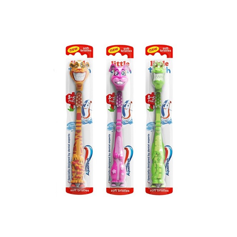 Aquafresh Kids Little Teet Diş Fırçası 3-5 Yaş Timsah